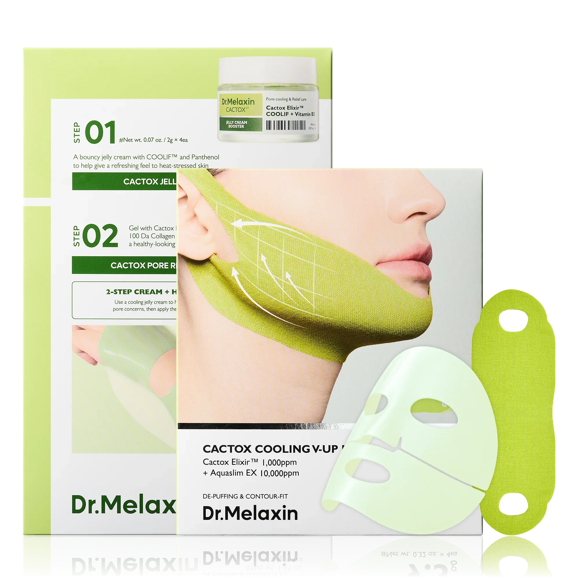 CACTOX DE-PUFFING PORE TOX MASK SET